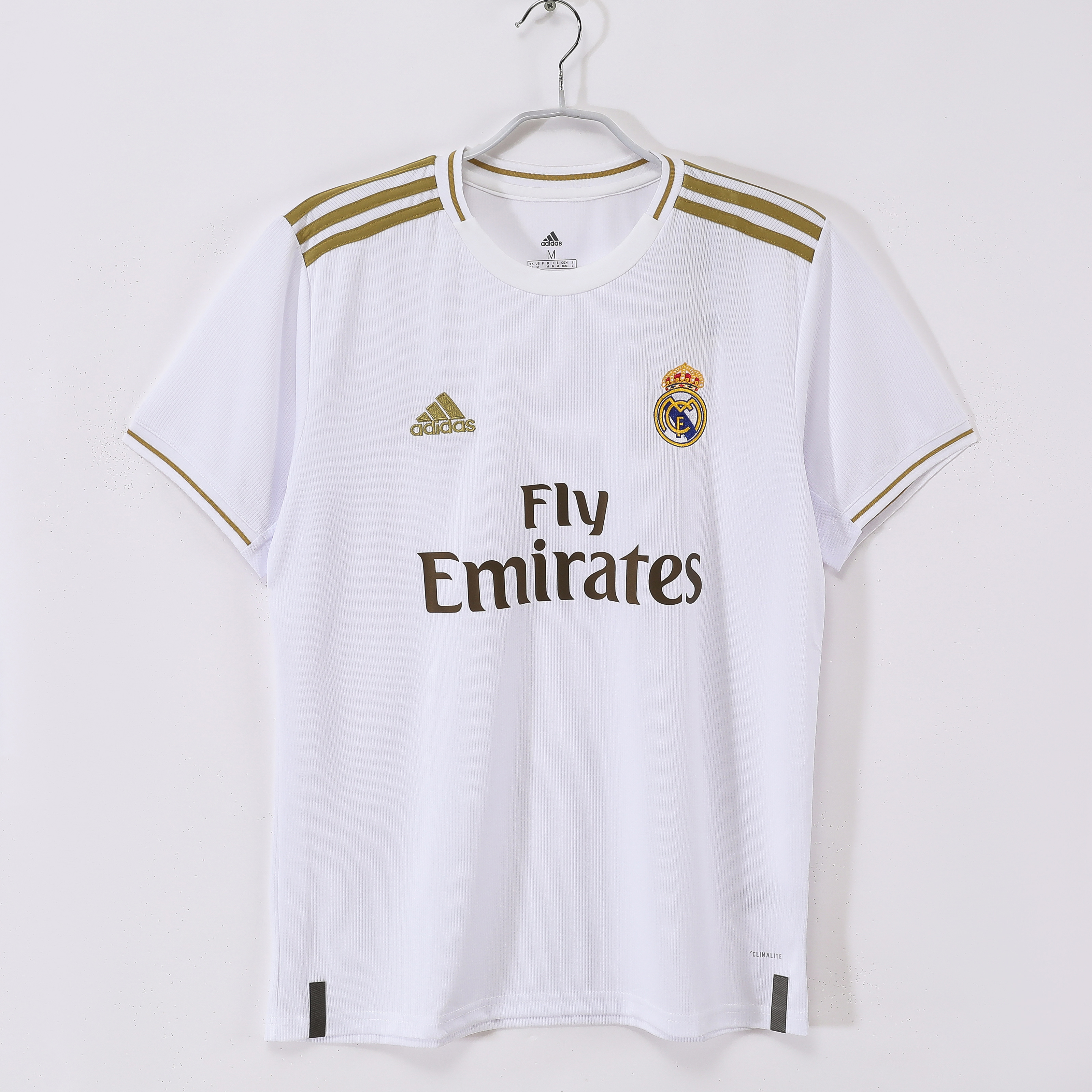 Camiseta de fútbol Real Madrid 2019/20 LOCAL MANGA CORTA VERSION FAN